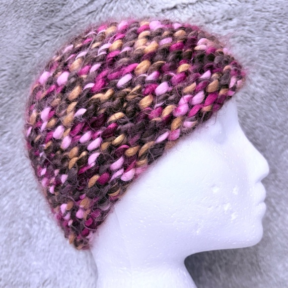 Multicolor Knit handmade Beanie - Picture 3 of 6